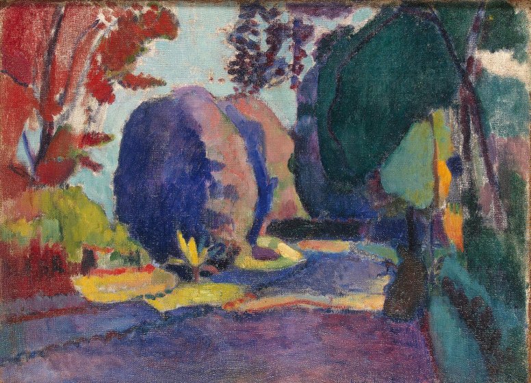 Matisse, Jardin du Luxembourg, 1901