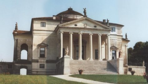 La Villa Rotonda près de Vicence en Vénétie, 1566-1571