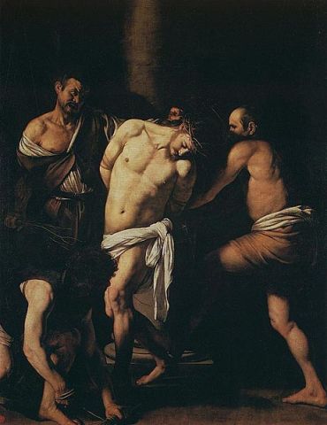 Caravaggio, La Flagellation du Christ, 1607